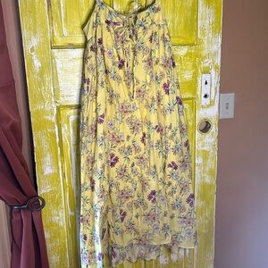 Natural Life yellow summer dress - with pockets!